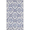 image:imageNourison Home Whimsicle Blue 3 x 5 Area Rug  Easy Clean Non Shedding Bed Room Living Room Dining Room Kitchen 3 x 5IvoryNavy
