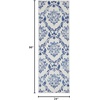 image:imageNourison Home Whimsicle Blue 3 x 5 Area Rug  Easy Clean Non Shedding Bed Room Living Room Dining Room Kitchen 3 x 5IvoryNavy