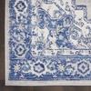 image:imageNourison Home Whimsicle Ivory Blue 3 x 5 Area Rug  Easy Clean Non Shedding Bed Room Living Room Dining Room Kitchen 3 x 5Grey Blue