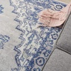 image:imageNourison Home Whimsicle Ivory Blue 3 x 5 Area Rug  Easy Clean Non Shedding Bed Room Living Room Dining Room Kitchen 3 x 5Grey Blue