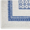 image:imageNourison Home Whimsicle Ivory Blue 3 x 5 Area Rug  Easy Clean Non Shedding Bed Room Living Room Dining Room Kitchen 3 x 5Ivory Blue