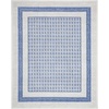 image:imageNourison Home Whimsicle Ivory Blue 3 x 5 Area Rug  Easy Clean Non Shedding Bed Room Living Room Dining Room Kitchen 3 x 5Ivory Blue