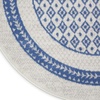 image:imageNourison Home Whimsicle Ivory Blue 3 x 5 Area Rug  Easy Clean Non Shedding Bed Room Living Room Dining Room Kitchen 3 x 5Ivory Blue