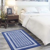 image:imageNourison Home Whimsicle Ivory Blue 3 x 5 Area Rug  Easy Clean Non Shedding Bed Room Living Room Dining Room Kitchen 3 x 5Navy
