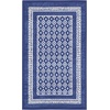 image:imageNourison Home Whimsicle Ivory Blue 3 x 5 Area Rug  Easy Clean Non Shedding Bed Room Living Room Dining Room Kitchen 3 x 5Navy