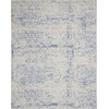 image:imageNourison Home Whimsicle Ivory Navy 3 x 5 Area Rug  Easy Clean Non Shedding Bed Room Living Room Dining Room Kitchen 3 x 5GreyBlue
