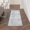 image:imageNourison Home Whimsicle Ivory Navy 3 x 5 Area Rug  Easy Clean Non Shedding Bed Room Living Room Dining Room Kitchen 3 x 5GreyBlue