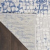 image:imageNourison Home Whimsicle Ivory Navy 3 x 5 Area Rug  Easy Clean Non Shedding Bed Room Living Room Dining Room Kitchen 3 x 5GreyBlue