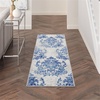 image:imageNourison Home Whimsicle Ivory Navy 3 x 5 Area Rug  Easy Clean Non Shedding Bed Room Living Room Dining Room Kitchen 3 x 5IvoryNavy