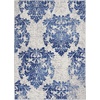 image:imageNourison Home Whimsicle Ivory Navy 3 x 5 Area Rug  Easy Clean Non Shedding Bed Room Living Room Dining Room Kitchen 3 x 5IvoryNavy