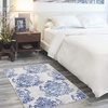 image:imageNourison Home Whimsicle Ivory Navy 3 x 5 Area Rug  Easy Clean Non Shedding Bed Room Living Room Dining Room Kitchen 3 x 5IvoryNavy