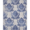 image:imageNourison Home Whimsicle Ivory Navy 3 x 5 Area Rug  Easy Clean Non Shedding Bed Room Living Room Dining Room Kitchen 3 x 5IvoryNavy