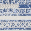 image:imageNourison Home Whimsicle Tribal Navy Ivory 3 x 5 Area Rug Easy Cleaning Non Shedding Bed Room Living Room Dining Room Kitchen 3x5Ivory Blue