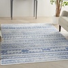 image:imageNourison Home Whimsicle Tribal Navy Ivory 3 x 5 Area Rug Easy Cleaning Non Shedding Bed Room Living Room Dining Room Kitchen 3x5Ivory Blue