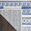 image:imageNourison Home Whimsicle Tribal Navy Ivory 3 x 5 Area Rug Easy Cleaning Non Shedding Bed Room Living Room Dining Room Kitchen 3x5Ivory Blue