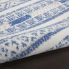 image:imageNourison Home Whimsicle Tribal Navy Ivory 3 x 5 Area Rug Easy Cleaning Non Shedding Bed Room Living Room Dining Room Kitchen 3x5Ivory Blue