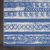 image:imageNourison Home Whimsicle Tribal Navy Ivory 3 x 5 Area Rug Easy Cleaning Non Shedding Bed Room Living Room Dining Room Kitchen 3x5Light Blue Ivory