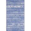 image:imageNourison Home Whimsicle Tribal Navy Ivory 3 x 5 Area Rug Easy Cleaning Non Shedding Bed Room Living Room Dining Room Kitchen 3x5LtblueIvory