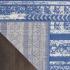 image:imageNourison Home Whimsicle Tribal Navy Ivory 3 x 5 Area Rug Easy Cleaning Non Shedding Bed Room Living Room Dining Room Kitchen 3x5LtblueIvory