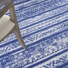 image:imageNourison Home Whimsicle Tribal Navy Ivory 3 x 5 Area Rug Easy Cleaning Non Shedding Bed Room Living Room Dining Room Kitchen 3x5NavyIvory