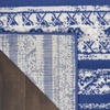 image:imageNourison Home Whimsicle Tribal Navy Ivory 3 x 5 Area Rug Easy Cleaning Non Shedding Bed Room Living Room Dining Room Kitchen 3x5NavyIvory