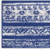 image:imageNourison Home Whimsicle Tribal Navy Ivory 3 x 5 Area Rug Easy Cleaning Non Shedding Bed Room Living Room Dining Room Kitchen 3x5NavyIvory