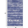 image:imageNourison Home Whimsicle Tribal Navy Ivory 3 x 5 Area Rug Easy Cleaning Non Shedding Bed Room Living Room Dining Room Kitchen 3x5NavyIvory