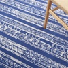 image:imageNourison Home Whimsicle Tribal Navy Ivory 3 x 5 Area Rug Easy Cleaning Non Shedding Bed Room Living Room Dining Room Kitchen 3x5NavyIvory