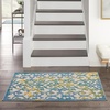 image:imageNourison Home Aloha Ivory Blue 2 x 3 Area Rug  Easy Clean Non Shedding Bed Room Living Room Dining Room Kitchen 2 x 3
