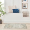 image:imageNourison Home Astra Machine Washable Beige 33 x 5 Area Rug  Easy Clean Non Shedding Bed Room Living Room Dining Room Kitchen 3 x 5Light Blue