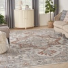 image:imageNourison Home Astra Machine Washable Rust 2 x 3 Area Rug  Easy Clean Non Shedding Bed Room Living Room Dining Room Kitchen 2 x 3Grey Multicolor
