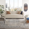 image:imageNourison Home Concerto Grey Ivory 3 x 5 Area Rug  Easy Clean Non Shedding Bed Room Living Room Dining Room Kitchen 3 x 5BeigeGrey