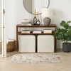 image:imageNourison Home Concerto Ivory Rust 2 x 3 Area Rug  Easy Clean Non Shedding Bed Room Living Room Dining Room Kitchen 2 x 3Ivory Rust