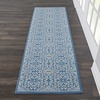 image:imageNourison Home Jubilant Floral IvoryPink 3 x 5 AreaRug EasyCleaning Non Shedding Bed Room Living Room Dining Room Kitchen 3x5Ivory Blue