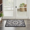 image:imageNourison Home Passion Ivory Grey 110 x 210 Area Rug  Easy Clean Non Shedding Bed Room Living Room Dining Room Kitchen 2 x 3Black Ivory
