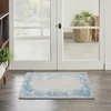 image:imageNourison Home Prismatic Modern Abstract Sea Mist Blue 2 x 3 Area Rug Easy Cleaning Non Shedding Bed Room Living Room Dining Room Kitchen 2x3Sea Mist Blue