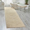 image:imageNourison Home Silk Elements Natural 23 x 3 Area Rug  Easy Clean Non Shedding Bed Room Living Room Dining Room Kitchen 2 x 3Natural