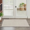 image:imageNourison Home Textured Home Ivory Mocha 53 x 7 Area Rug  Easy Clean Non Shedding Bed Room Living Room Dining Room Kitchen 5 x 7Ivory Mocha