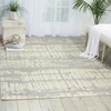 image:imageNourison Home Twilight Artistic IvoryNavy 2 x 3 Area Rug Easy Cleaning Non Shedding Bed Room Living Room Dining Room Kitchen 2x3Ivory