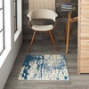image:imageNourison Home Twilight Ivory Blue 2 x 3 Area Rug  Easy Clean Non Shedding Bed Room Living Room Dining Room Kitchen 2 x 3