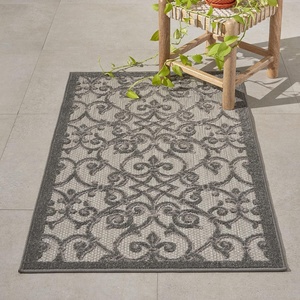 image:imageNourison Home Aloha Multicolor 3 x 5 Area Rug  Easy Clean Non Shedding Bed Room Living Room Dining Room Kitchen 3 x 5GreyCharcoal