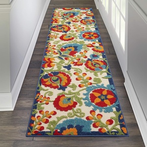 image:imageNourison Home Aloha Multicolor 3 x 5 Area Rug  Easy Clean Non Shedding Bed Room Living Room Dining Room Kitchen 3 x 5Multi Color