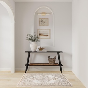 image:imageNourison Home Astra Machine Washable Grey 33 x 5 Area Rug  Easy Clean Non Shedding Bed Room Living Room Dining Room Kitchen 3 x 5