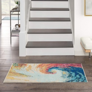 image:imageNourison Home Celestial Wave 3 x 5 Area Rug  Easy Clean Non Shedding Bed Room Living Room Dining Room Kitchen 3 x 5Wave