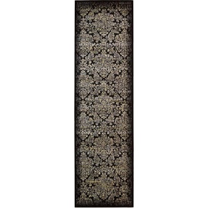 image:imageNourison Home Chambord CM15 Black Rectangle Area Rug 3Feet 6Inches by 5Feet 6Inches 36 x 56Black