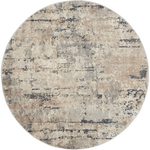 image:imageNourison Home Concerto Abstract Ivory Grey Blue 3 x 5 Oval Area Rug Easy Cleaning Non Shedding Bed Room Living Room Dining Room Kitchen 3x5Beige Grey
