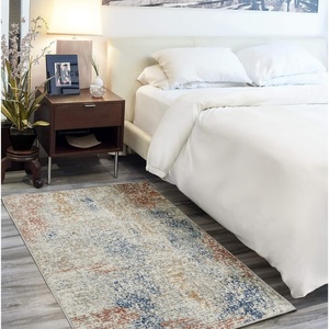 image:imageNourison Home Concerto Abstract IvoryMulti 3 x 5 Area Rug Easy Cleaning Non Shedding Bed Room Living Room Dining Room Kitchen 3x5IvoryMulti