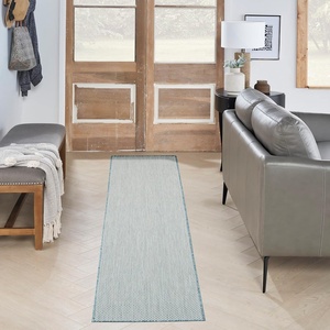 image:imageNourison Home Courtyard Ivory Silver 3 x 5 Oval Area Rug  Easy Clean Non Shedding Bed Room Living Room Dining Room Kitchen 3 x 5 OvalIvory Aqua