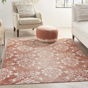 image:imageNourison Home Elation Ivory Grey 2 x 3 Area Rug  Easy Clean Non Shedding Bed Room Living Room Dining Room Kitchen 2 x 3Brick Ivory