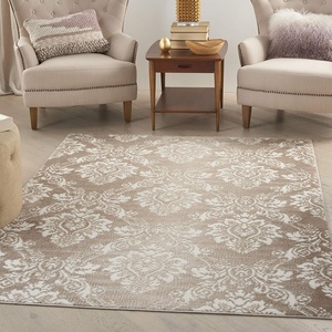 image:imageNourison Home Elation Ivory Grey 2 x 3 Area Rug  Easy Clean Non Shedding Bed Room Living Room Dining Room Kitchen 2 x 3Ivory Mocha